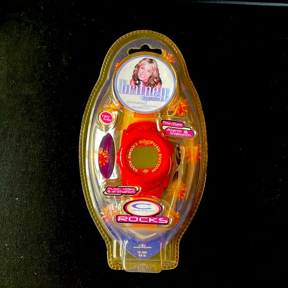 NOS 2000 Britney Brand, Inc. animated Britney Spears watch